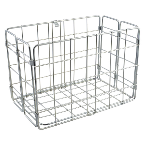 Wald Products Basket 582 Folding Rear Silver
