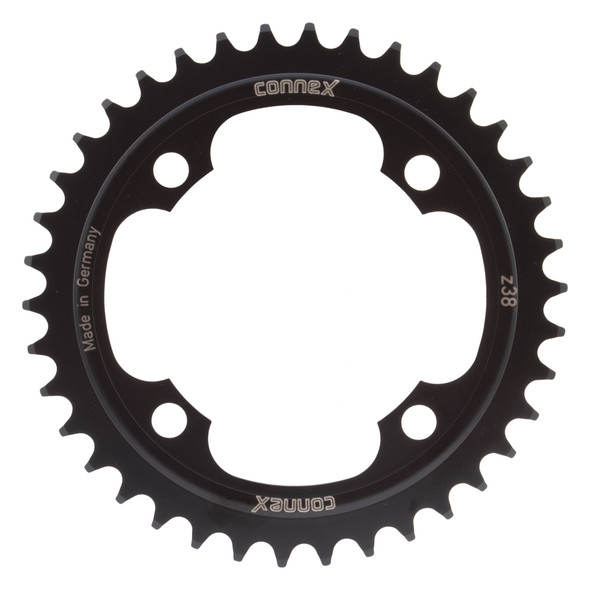 Connex Chainring Ebike For Bosch-Iii/Yamaha/Brose/Bafang 104Mm 38-Tooth 4B Black