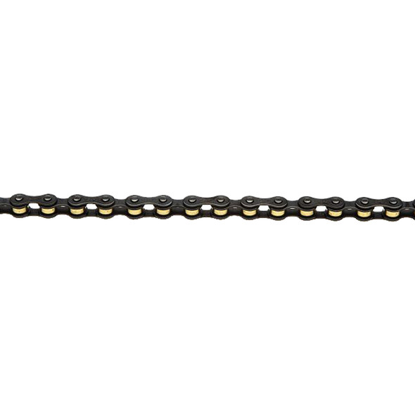 Izumi Chain 1/2X1/8 Es410 Jb/Mash-G 1-Speed Black/Gd 116L