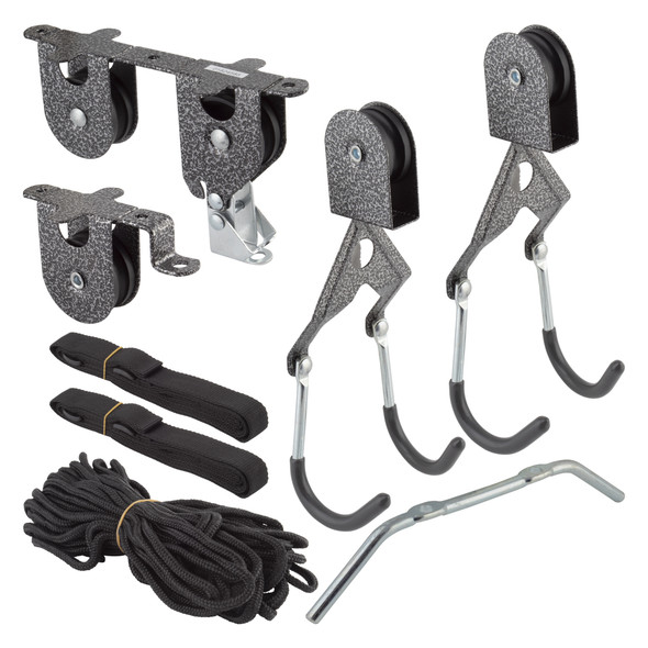 Delta Storage Rack Single Bike Ceiling Hoist (O)