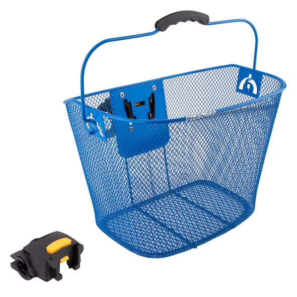 Sunlite Basket Front Mesh Quick Release Blue With 25.4-31.8 Bracket