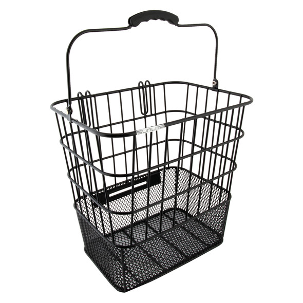 Sunlite Basket Rear Wire/Mesh Pannier Side Black