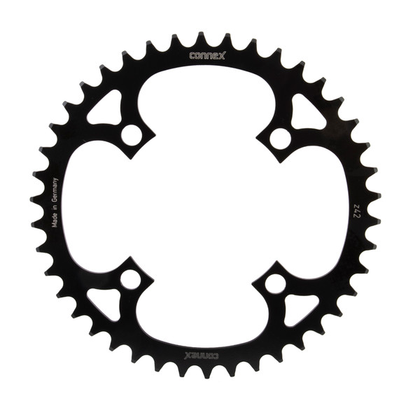 Connex Chainring Ebike For Bosch-Iii/Yamaha/Brose/Bafang 104Mm 42-Tooth 4B Black