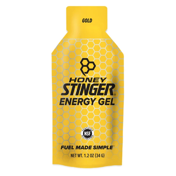 Honey Stinger Food Gel Gold 1.3Oz Box Of 24