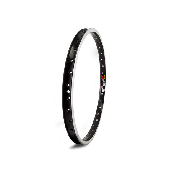 Sun Ringle Rim 20 406X22 Rhyno Lite 36 Black-Abt/Machined Sidewall Eye Schrader Valve
