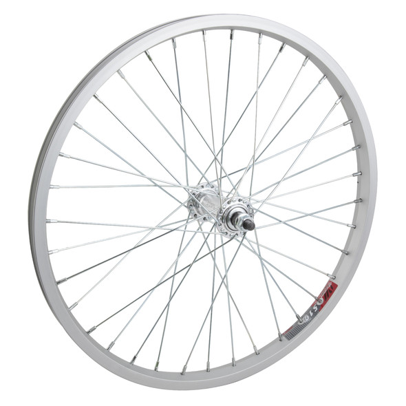 Wheel Master Wheel Front 20X1.75 406X19 Alloy Silver 36 Alloy Bo 3/8 Silver 14Gucp