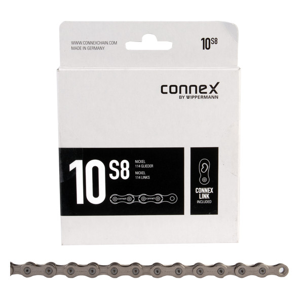 Connex Chain 10S8 10-Speed Silver 114L