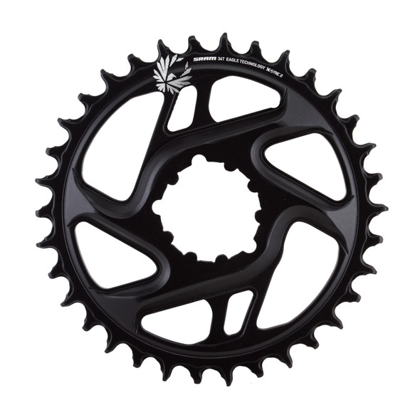 Sram Chainring 34-Tooth Direct 6Mm Black 12-Speed X-Sync Eagle Cf