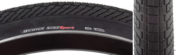 Kenda Tire Kwick Nine Sport 29X2.2 Black/Black/Ref Src/Ks/60 Wire 50Psi E50