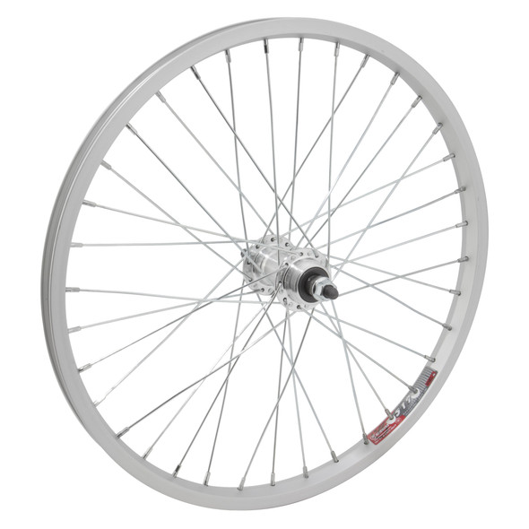 Wheel Master Wheel Rear 20X1.75 406X19 Alloy Silver 36 Alloy Freewheel 1-Speed 3/8 Silver 110Mm 14Gucp
