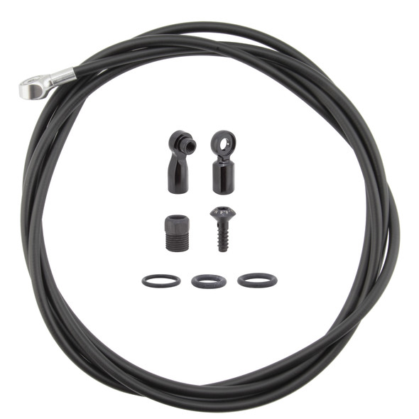 Sram Brake Disc Hydraulic Hose Kit Black 2000Mm Banjo Beveled Road Black