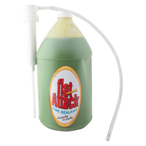 Flat Attack Sealant Tube 1Gal With Pump