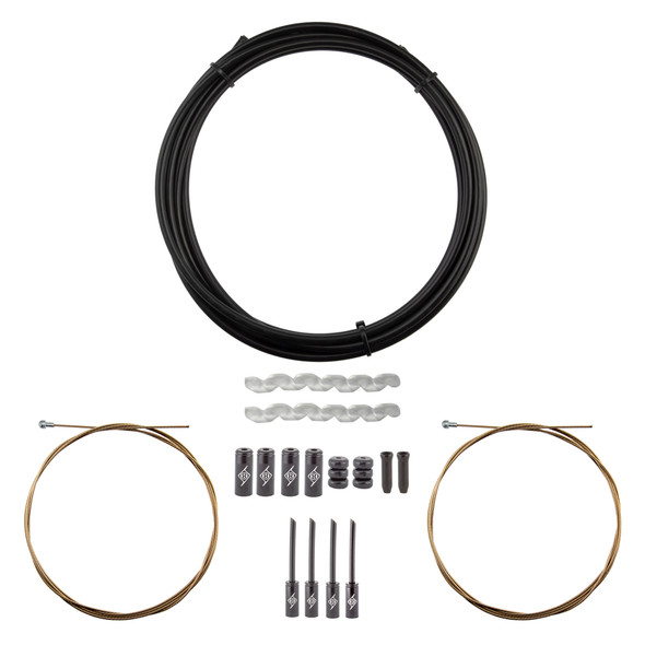 Origin8 Cable Brake Kit Superslick Compressionless F+R Road Black