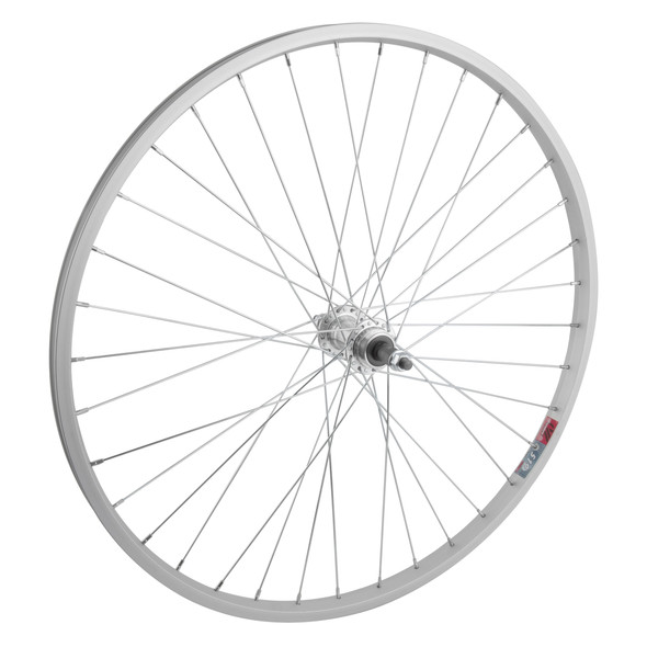 Wheel Master Wheel Rear 26X1.5 559X19 Alloy Silver 36 Alloy Freewheel 5/6/7-Speed Bo Silver 135Mm 14Gucp