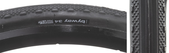 Wtb Tire Byway 700X34 Black/Black Road Tcs Fold