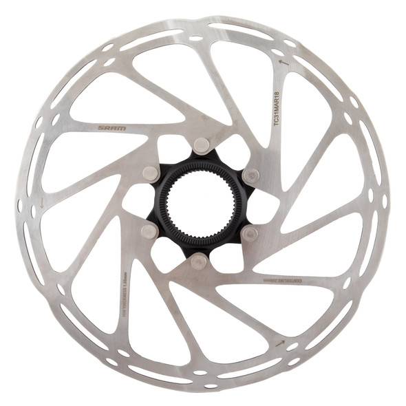 Sram Brake Part Disc Rotor 200 C-Line Center Lock Rounded Black