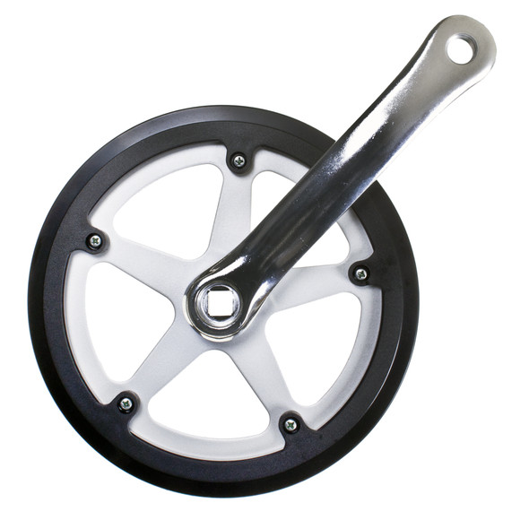 Sunlite Crankset Ctls Alloy 44X170 3/32Sl Steel Ring Dbl Chainguards