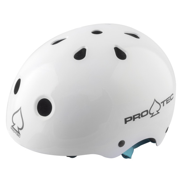 Protec Helmet Protec Jr Classic Fit Cert Y-Sm G-White