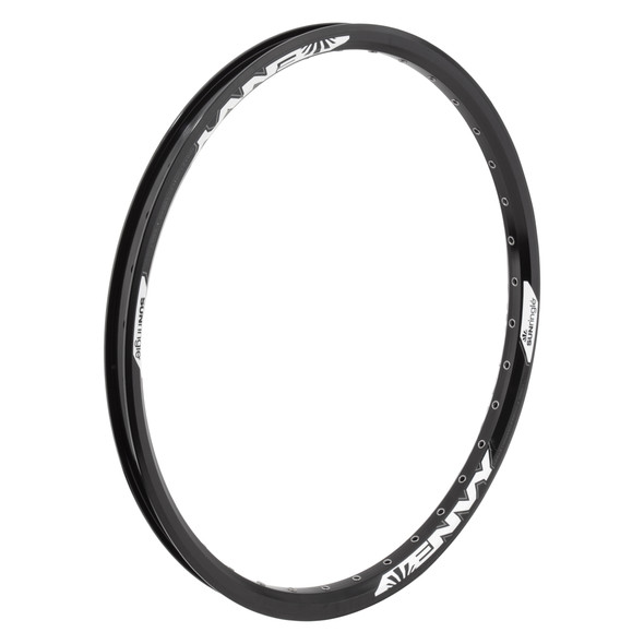 Sun Ringle Rim 20 406X21 Envy-Front 28 Black/Nmsw Eye Schrader Valve Weld