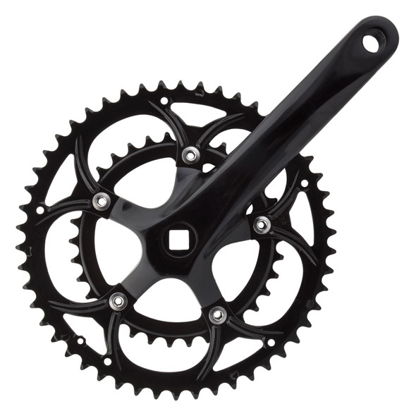Sunlite Crankset Road 172X50/34 Sq Black