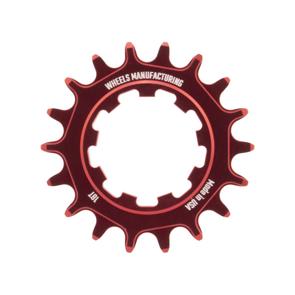 Wheels Manufacturing Cog Solo-Xd For Xd-Sgl Spd 18-Tooth Road
