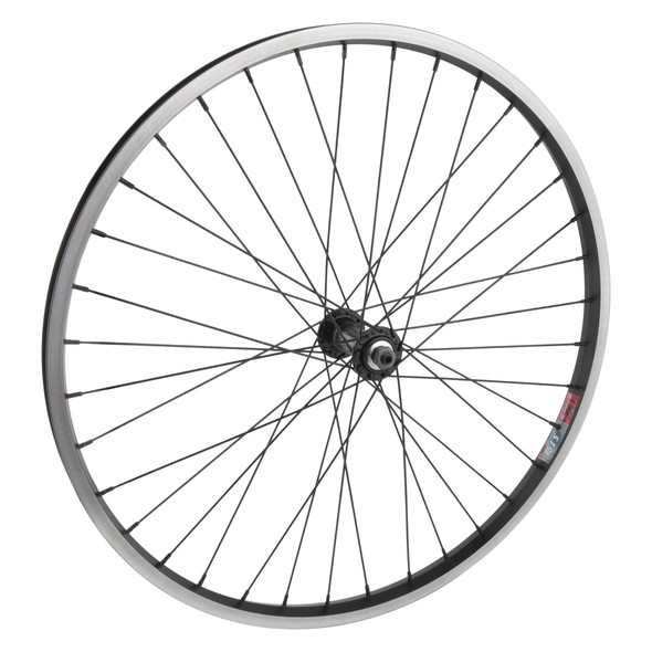 Wheel Master Wheel Front 24X1.75 507X19 Alloy Black 36 Alloy Quick Release Black 14G Black