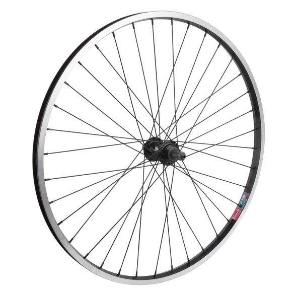 Wheel Master Wheel Rear 26X1.5 559X19 Alloy Black Machined Sidewall 36 Alloy Freewheel 5/6/7-Speed Quick Release Black 135Mm 14Gbk
