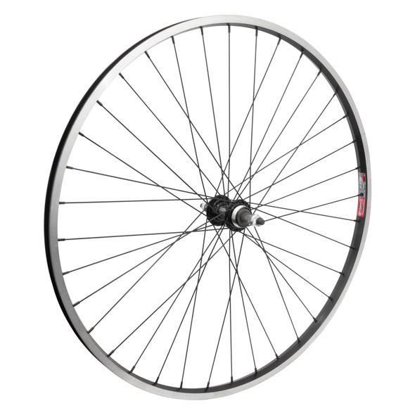 Wheel Master Wheel Rear 700X35 622X19 Alloy Black Machined Sidewall 36 Alloy Freewheel 5/6/7-Speed Bo Black 135Mm 14Gbk