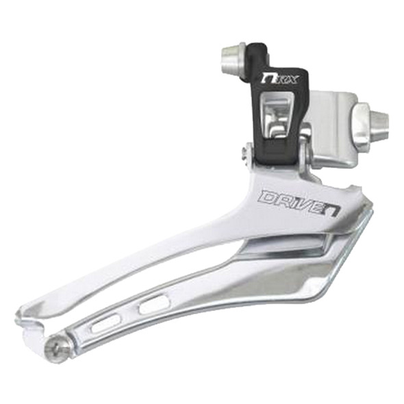 Sunrace Derailleur Fdrx Bp Bzon Dbl 50/56-Tooth 10-Speed Silver/Black