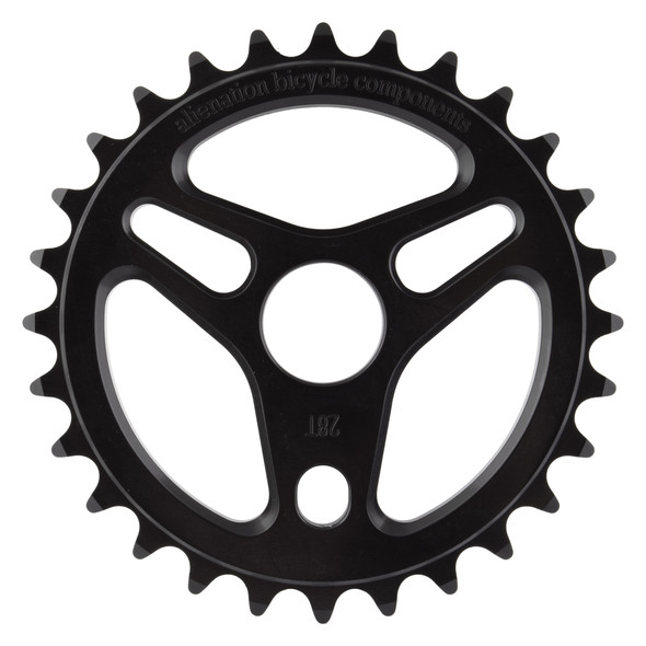 Alienation Chainring 1Pc 28-Tooth 1/8 Enterprise Black