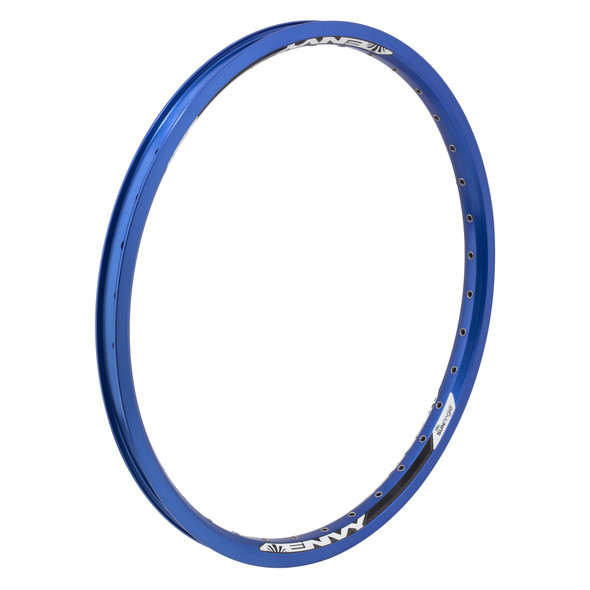 Sun Ringle Rim 20 406X21 Envy-Rear 28 Blue-Ano/Machined Sidewall Eye Schrader Valve Weld
