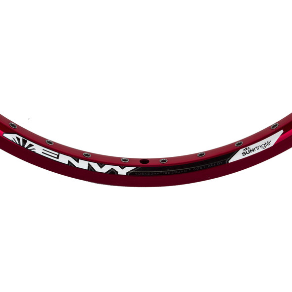 Sun Ringle Rim 20 406X21 Envy-Rear 36 Road-Ano/Machined Sidewall Eye Schrader Valve Weld