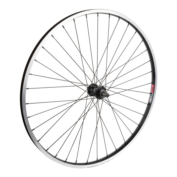 Wheel Master Wheel Rear 700X35 622X19 Alloy Black Machined Sidewall 36 Alloy Freewheel 5/6/7-Speed Quick Release Black 135Mm 14Gbk