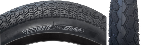 Vee Tire & Rubber Chicane 20X4.0 Black/Black Wire/26 Enduro/Over Ride E50 8-20Psi