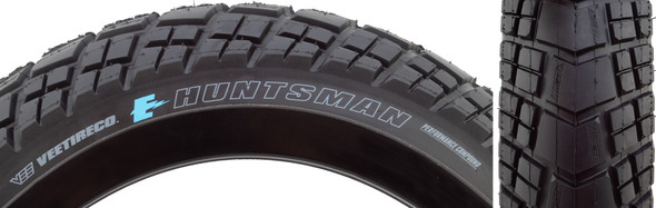 Vee Tire & Rubber E-Huntsman 26X3.5 Black/Black Wire/26 Enduro/Over Ride E50