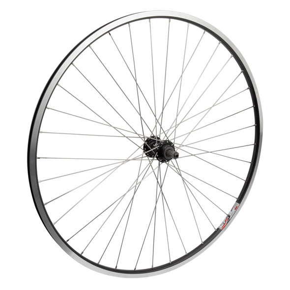 Wheel Master Wheel Rear 700 622X14 Wei Lp18 Black Machined Sidewall 36 Alloy Freewheel 5/6/7-Speed Quick Release Black 126Mm Dti2.0Sl