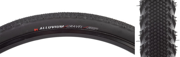 Kenda Tire Alluvium Gravel 700X40 Black/Csk Gct/120 Fold