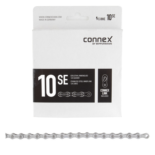 Connex Chain 10Se 10-Speed Silver 124L For Ebike