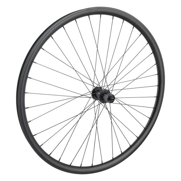 Wheel Master Wheel Rear 700 622X25 J25Sg Black Machined Sidewall 36 Shi Tx505 8-10Scas Center Lock With 6B Adaptor Quick Release Black 135Mm 14Gbk