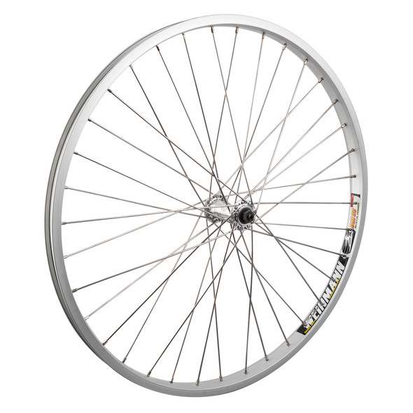 Wheel Master Wheel Front 26X1.75 559X24 Wei Direct Mount30 Silver 36 Alloy Quick Release Silver 12Gss