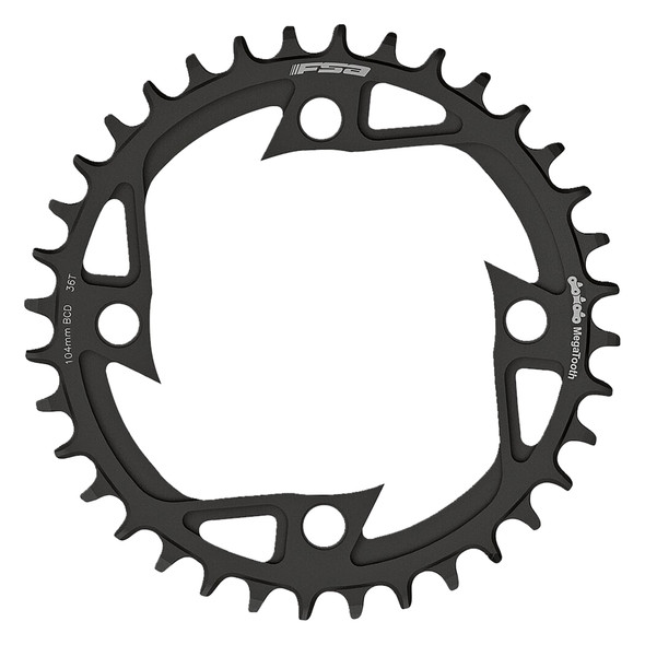 Full Speed Ahead Chainring Ebike Bosch Gen4 46-Tooth 104 Black
