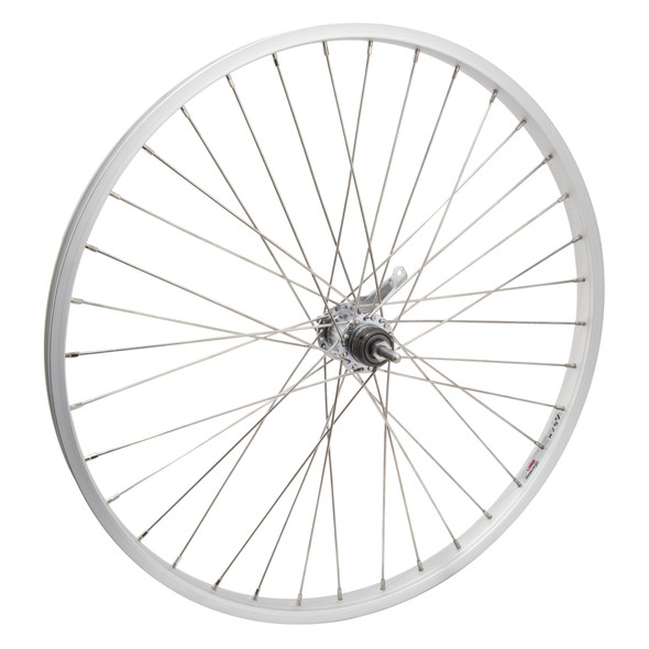 Wheel Master Wheel Rear 26X1.75 559X25 Alloy Silver 36 Shi Cb 110Mm 12Gss With Trim Kit