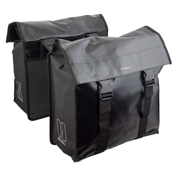 Basil Bag Pannier Urban Load Double Ubs Black