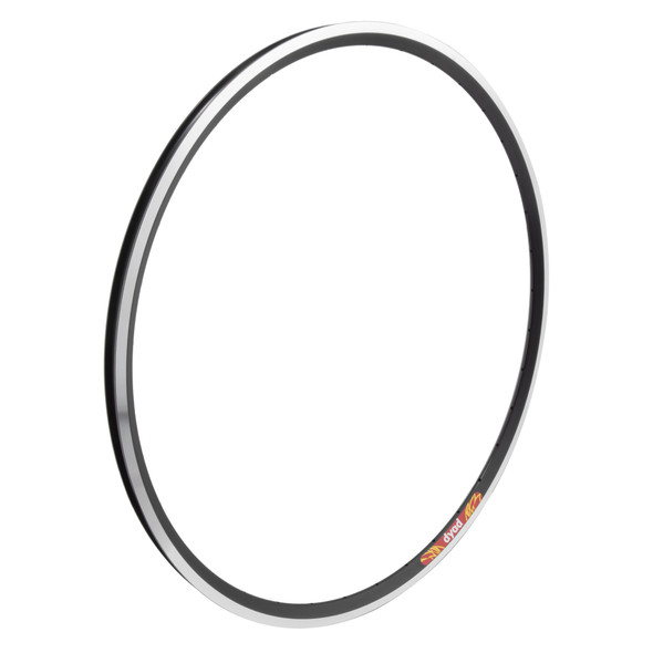 Velocity Rim 700C 622X18 Dyad 36 Black/Machined Sidewall
