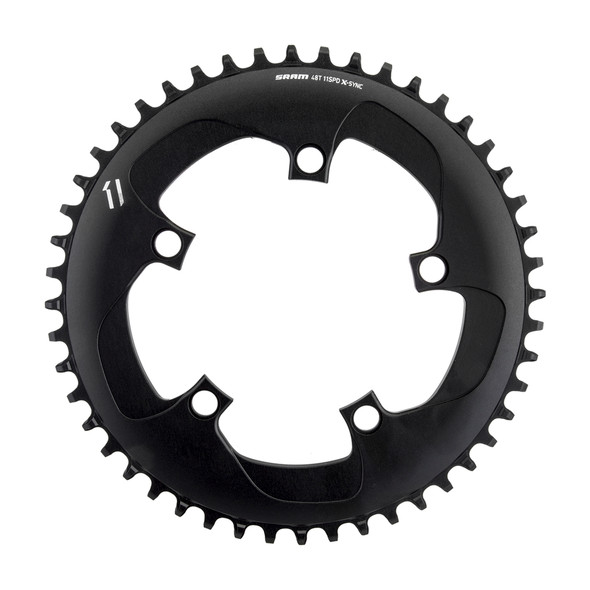 Sram Chainring 48-Tooth Xsync 110Mm 11-Speed Black
