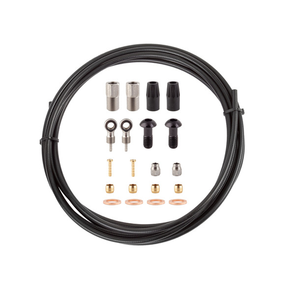 Clarks Brake Disc Hydraulic Hose Kit Hh1-3 Shi Black 3000Mm