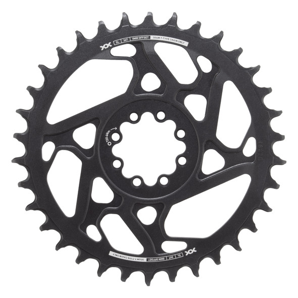 Sram Chainring 34-Tooth Direct Eagle 0Mm Black Xxsl D1 T-Type