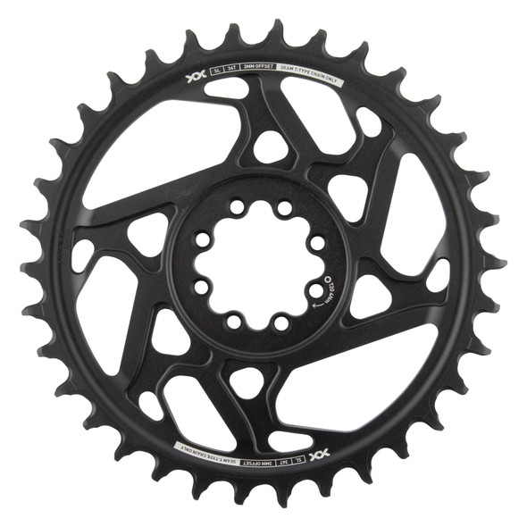Sram Chainring 34-Tooth Direct Eagle 3Mm Black Xxsl D1 T-Type