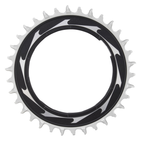Sram Chainring 34-Tooth Powermeter Threaded Eagle 0Mm Black/Silver Xxsl D1 T-Type