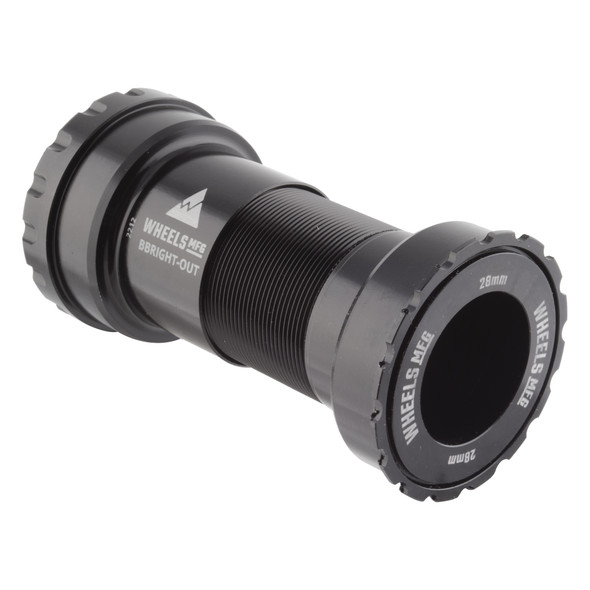 Wheels Manufacturing Bottom Bracket Set Bbright M30 28/30Mm Praxis Thread Together Black